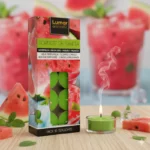 Lot de 10 Paquets de 10 Bougies - Sorbet Pastèque