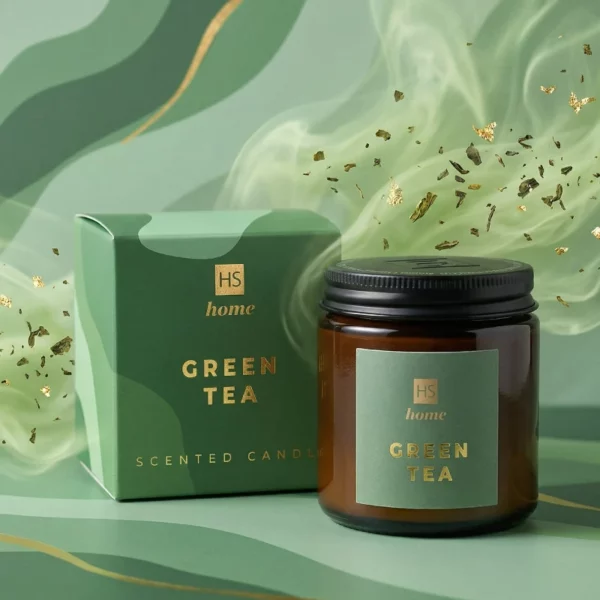Bougie Parfumée HS HOME – Thé Vert