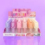 Présentoir de 24 : Lipgloss Glitter – Leticia Well