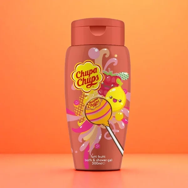 Lot de 12 : Gel de Douche & Bain TUTTI FRUTTI 300ml - Chupa Chups