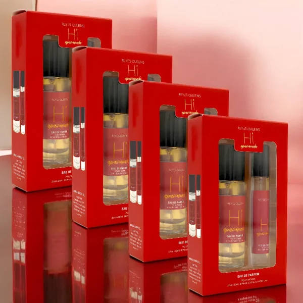 Lot de 4 :  Set de 2 Eaux de Toilette Générique Femme Hi Apasionada - Reyes Queens