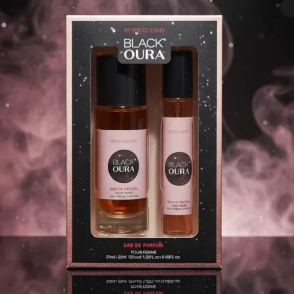Lot de 3 : Coffret de 2 Eaux de Parfum Dupe BLACK OURA - Reyes Queens Femme