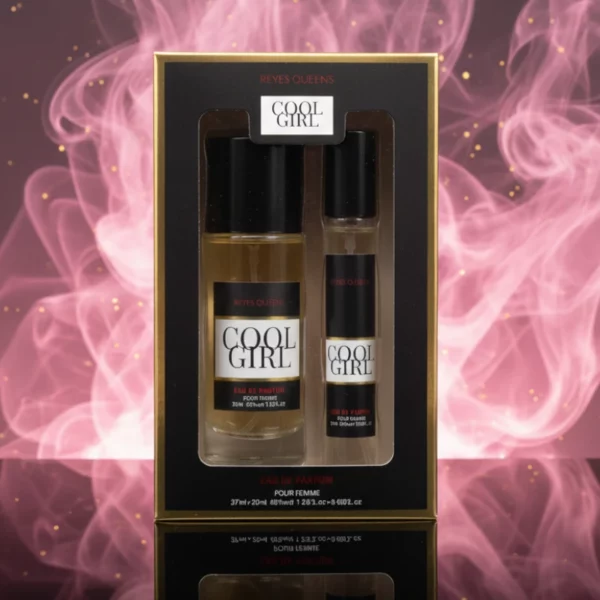 Lot de 3 : Coffret de 2 Eaux de Parfum Dupe COOL GIRL - Reyes Queens Femme