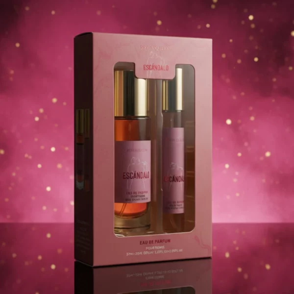 Lot de 3 : Coffret de 2 Eaux de Parfum Dupe ESCANDALO - Reyes Queens Femme