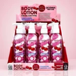 D'Donna | Lait Corporel SKN CARE Cerise & Chantilly | Présentoir x12