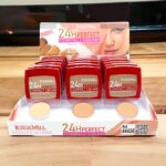 Présentoir de 18 : Fond de teint poudre crème compact PERFECT 24H