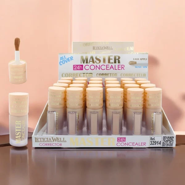 Présentoir de 24 : Correcteur contour Yeux MASTER CONCEALER 24H - Leticia Well