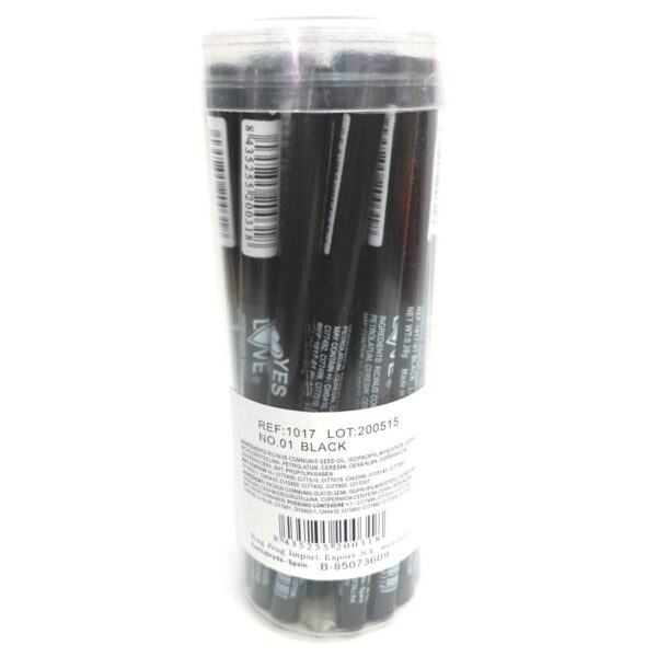 Boîte de 24 : Crayon pour les yeux automatique - Noir