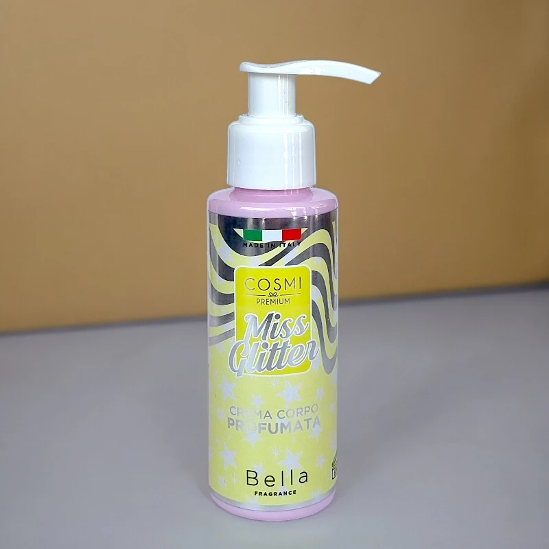 creme-corporelle-miss-glitter-bella-cosmi-premium.webp Crème Corporelle Parfumée Miss Glitter Bella – Cosmi Premium – Image 1
