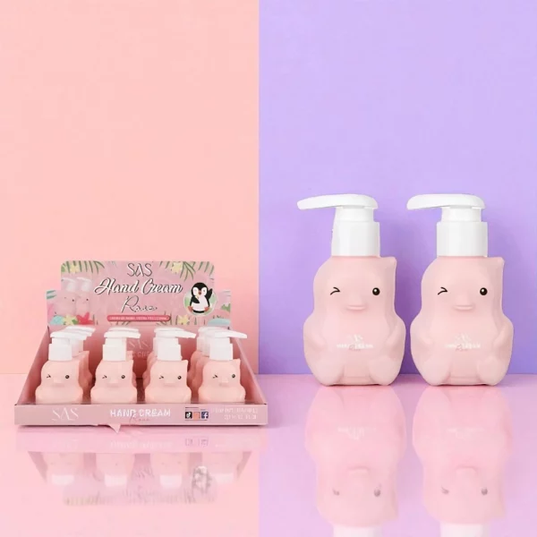 Pack de 12 : Crème pour les Mains à la Rose - SAS
