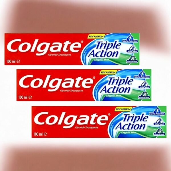 Lot de 24 : Dentifrice Colgate 100ml - Triple Action