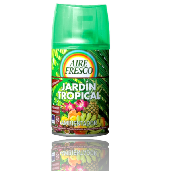 PACK DE 6 : Désodorisant jardin tropical. Compatible Air wick
