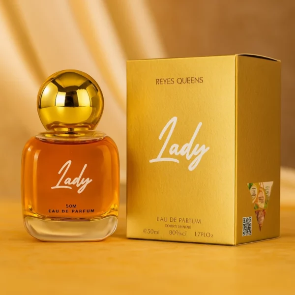 Carton de 12 : Eau de Parfum Générique Femme Lady 50ml - Reyes Queens