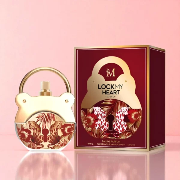 Lot de 5 : Eau de Parfum Femme LOCKMY HEART FOREVER 100ml - Mirage