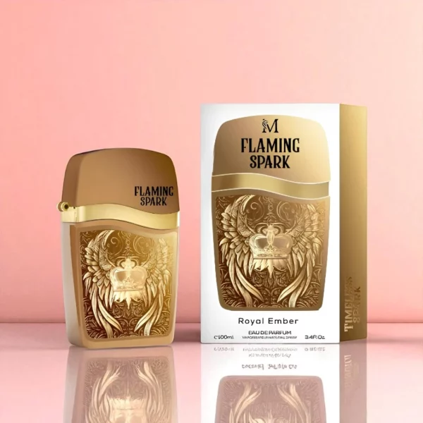 Lot de 5 : Eau de Parfum Femme FLAMING SPARK ROYAL EMBER 100ml - Mirage