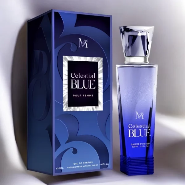 Lot de 3 : Eau de Parfum Femme Celestial Blue 100ml - Mirage