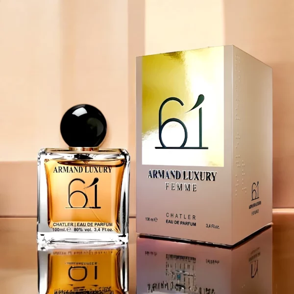 Eau De Parfum Femme Premium Chatler Armand Luxury 61 – Chatler