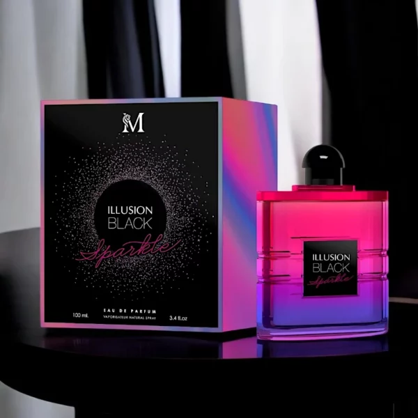 Eau de parfum générique Premium femme ILLUSION BLACK SPARKLE 100ml - Mirage