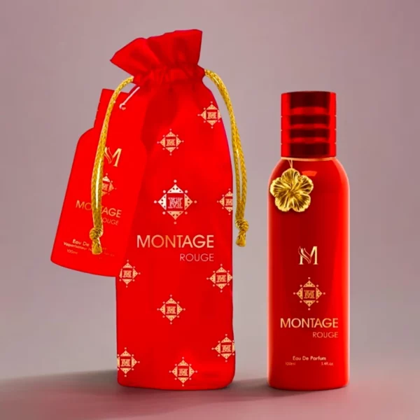 Eau de parfum générique femme "MONTAGE ROUGE"