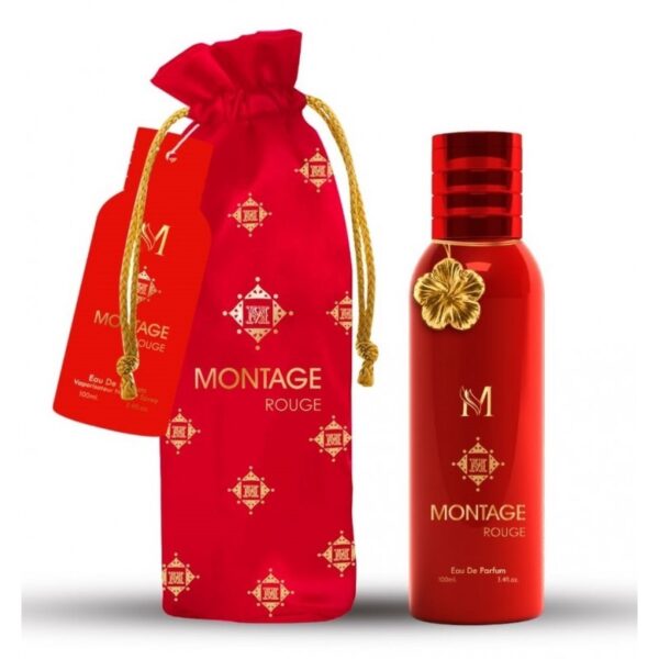 Eau de parfum générique femme "MONTAGE ROUGE"