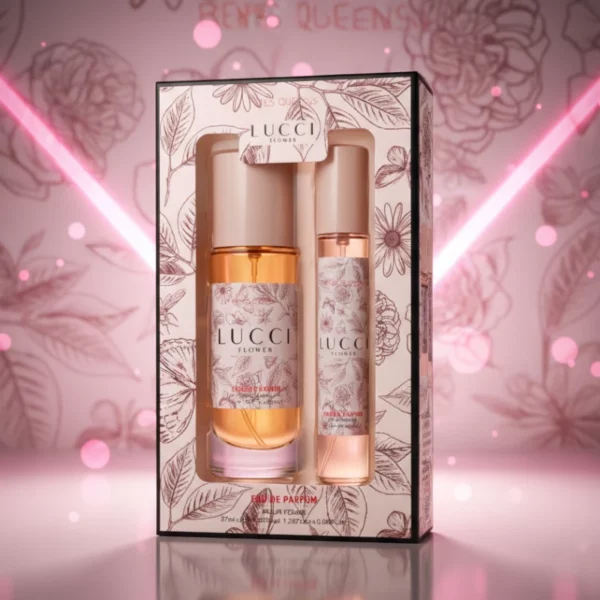 Lot de 3 : Coffret de 2 Eaux de Parfum Dupe LUCCI FLOWER - Reyes Queens Femme