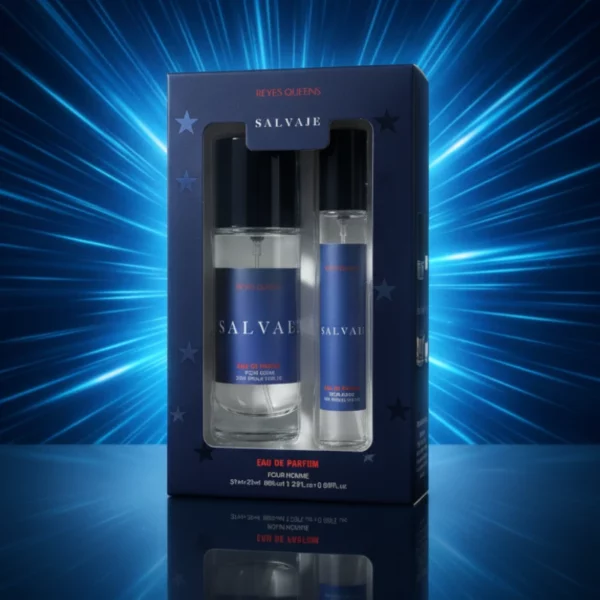 Lot de 3 : Coffret de 2 Eaux de Parfum Dupe SALVAJE - Reyes Queens Femme