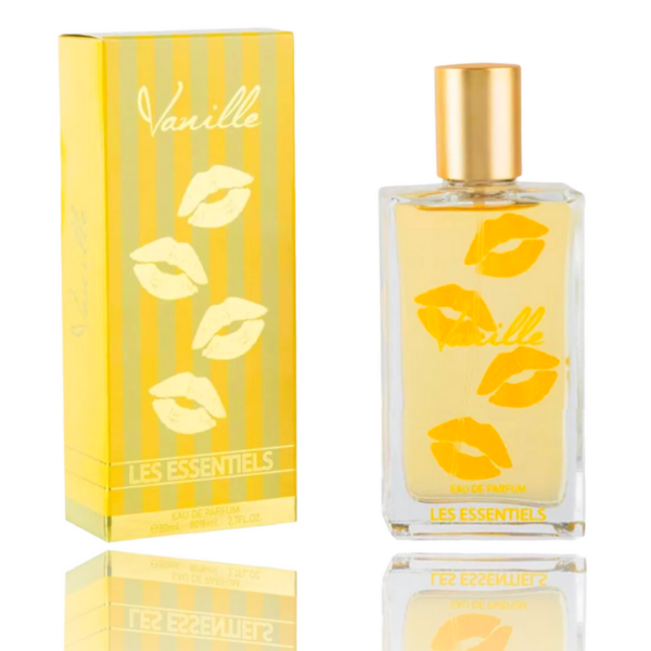 Lot de 3 : Eau de parfum premium Vanille – Les essentiels – 80 ml