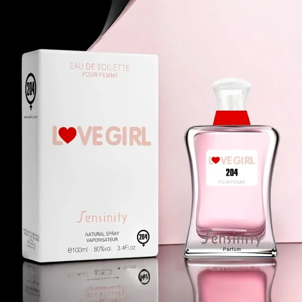 Eau de Toilette Femme Love Girl 204 – Sensinity