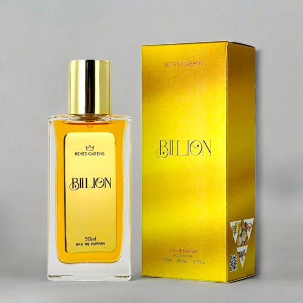 Carton de 12 : Eau de Parfum Générique Homme Billion - Reyes Queens