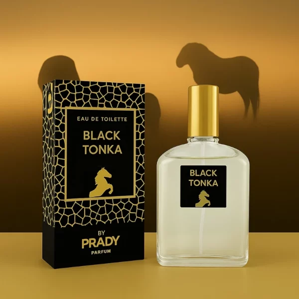 Lot de 10 : Eau de Toilette BLACK TONKA – PRADY 90 ml