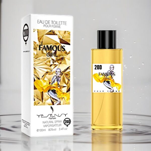 Lot de 5 : Eau de toilette générique pour femme - Famous Girl