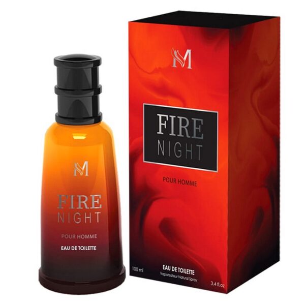 Eau de toilette générique homme "FIRE NIGHT"