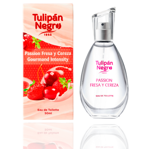 Lot de 4 : Eau de toilette Fraise et cerise – Tulipan