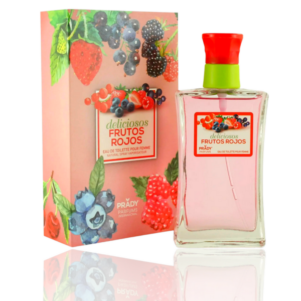 Carton de 24 : Eau de toilette générique délicieux fruits rouges - Prady