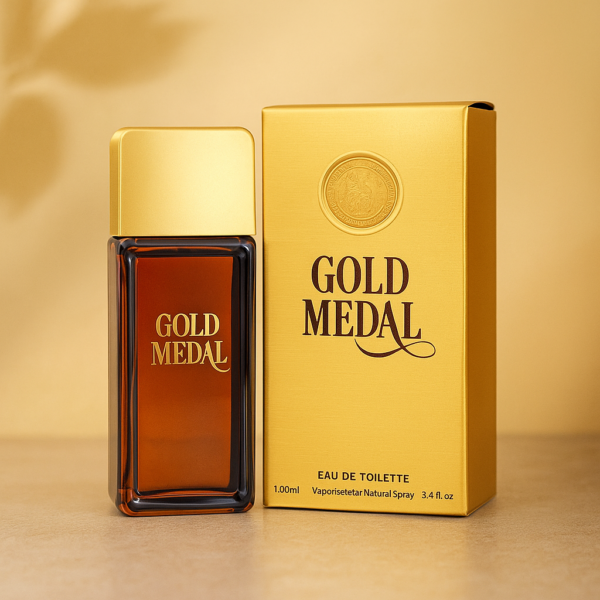 Lot de 5 : Eau de Toilette Homme GOLD MEDAL 100ml - Mirage