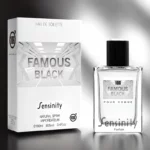 Lot de 3 : Eau de Toilette Générique Pour Homme Famous Black – Sensinity