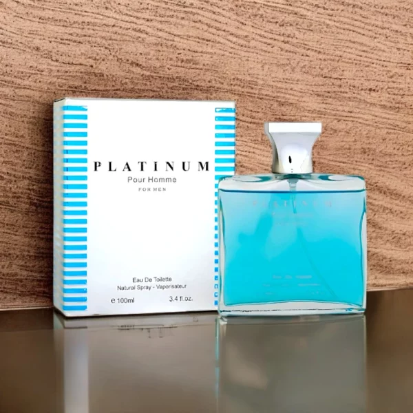 Eau De Toilette Homme Platinum For Men 100ml - FC FRAGANCE