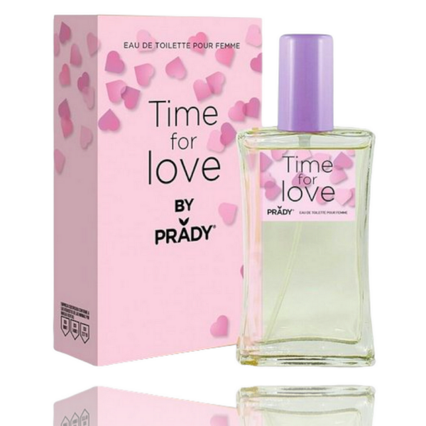Lot de 3 eau de toilette générique "TIME FOR LOVE" - PRADY femme