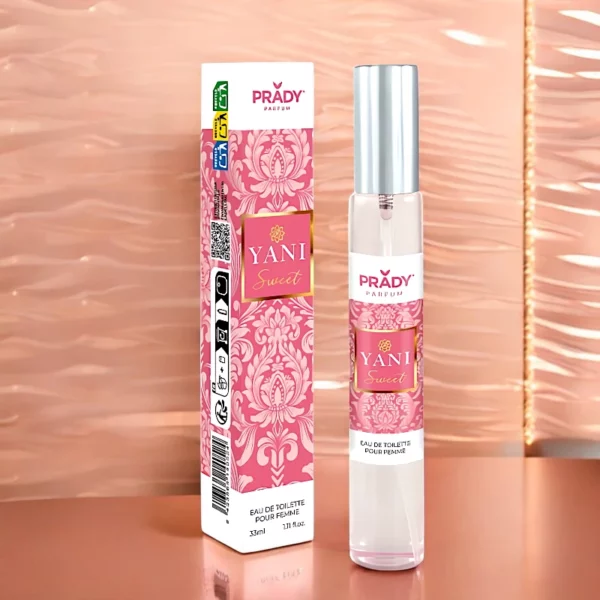 Lot de 36 : Eau de Toilette Femme Yani Sweet 33ml – Prady