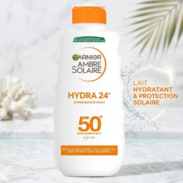 ☀️ Garnier Ambre Solaire Hydra 24H : Très Haute Protection & Hydratation Intense