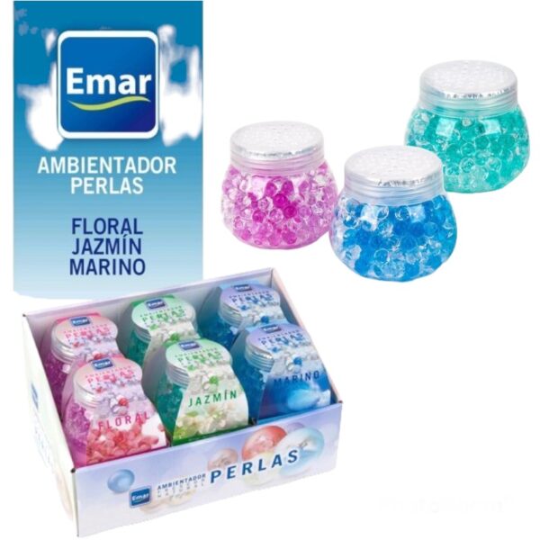 Lot de 3 Perles désodorisantes parfumées
