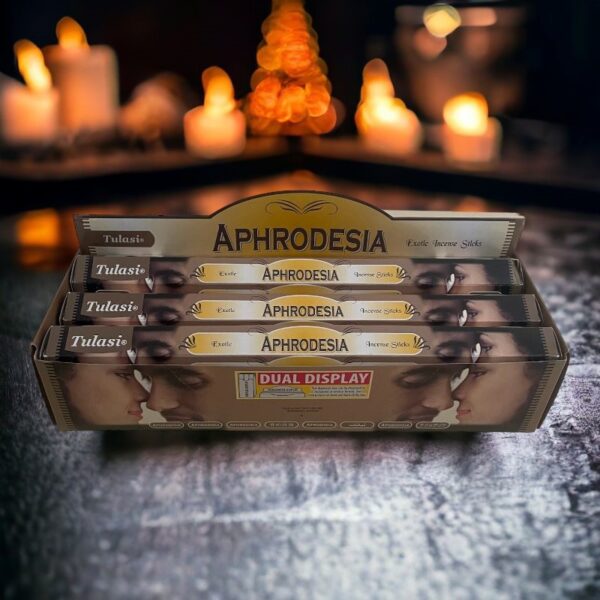 Présentoir de 6 boîtes de 20 encens: Sticks d'encens - Aphrodisiaque