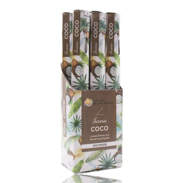 Pack de 6 boîtes de 20 sticks d'encens - Coco