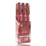 Pack de 6 boîtes de 20 sticks d'encens - Opium