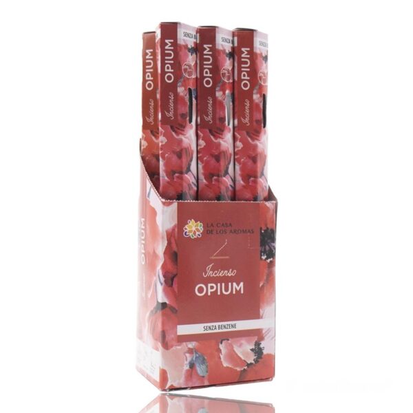 Pack de 6 boîtes de 20 sticks d'encens - Opium