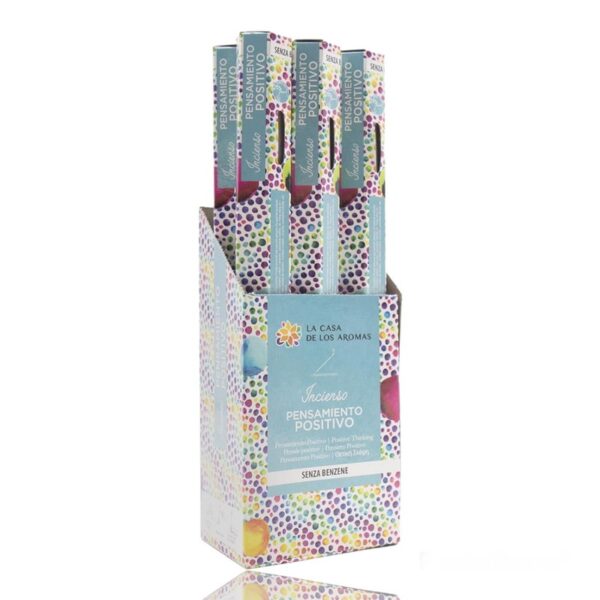 Pack de 6 boîtes de 20 sticks d'encens - Pensée Positive