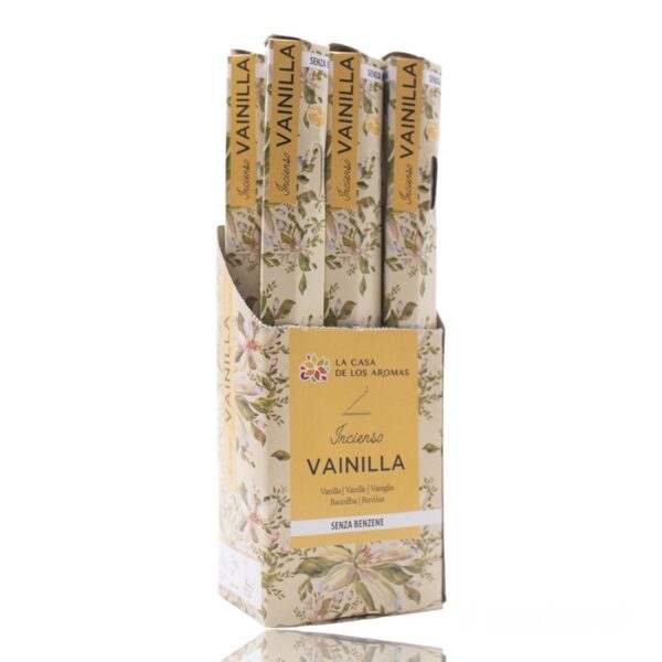 Pack de 6 boîtes de 20 sticks d'encens - Vanille