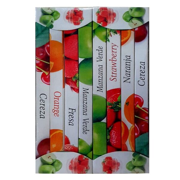 Lot de 10 Packs de 4 Boîtes d'encens - Fruits