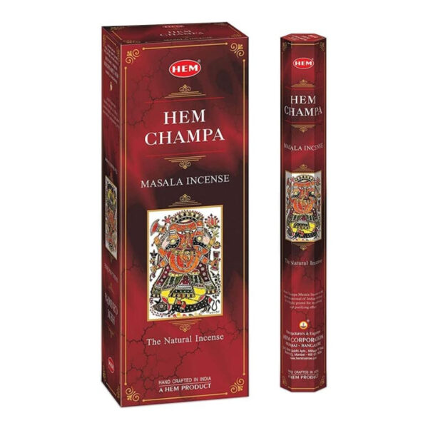 Lot de 6 Boîtes de 20 Bâtonnets d'encens - Nag Champa