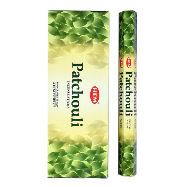 Lot de 6 Boîtes de 20 Bâtonnets d'encens - Patchouli